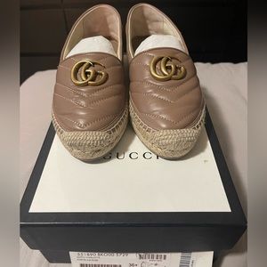 Gucci Marmont espadrilles